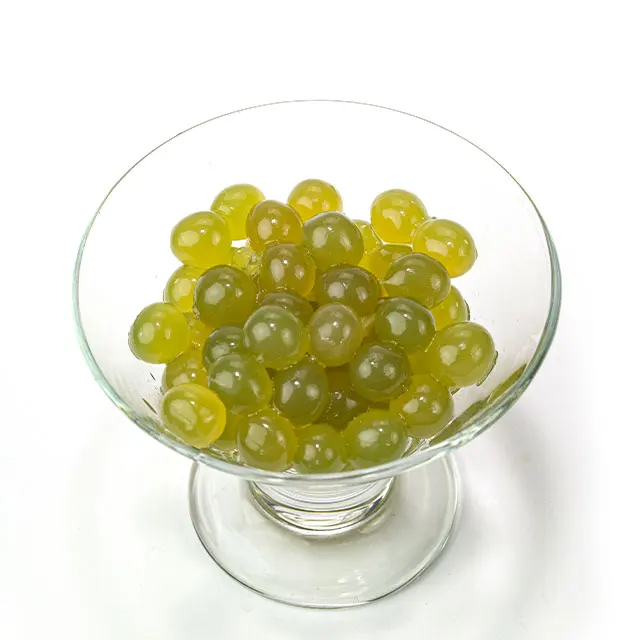 Тайвань хорошее качество зеленое яблоко поппинг Boba Tapioca жемчужные пузырьки чайные принадлежности