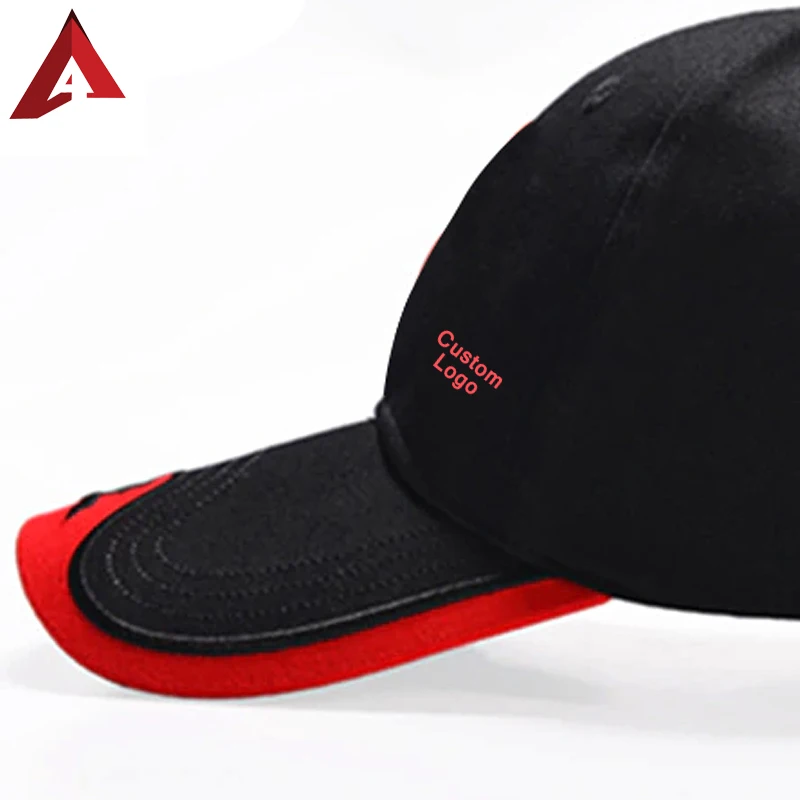 structured Bear Embroidery Baseball Cap a Frame Hat with Custom Logo with Good Quality Good