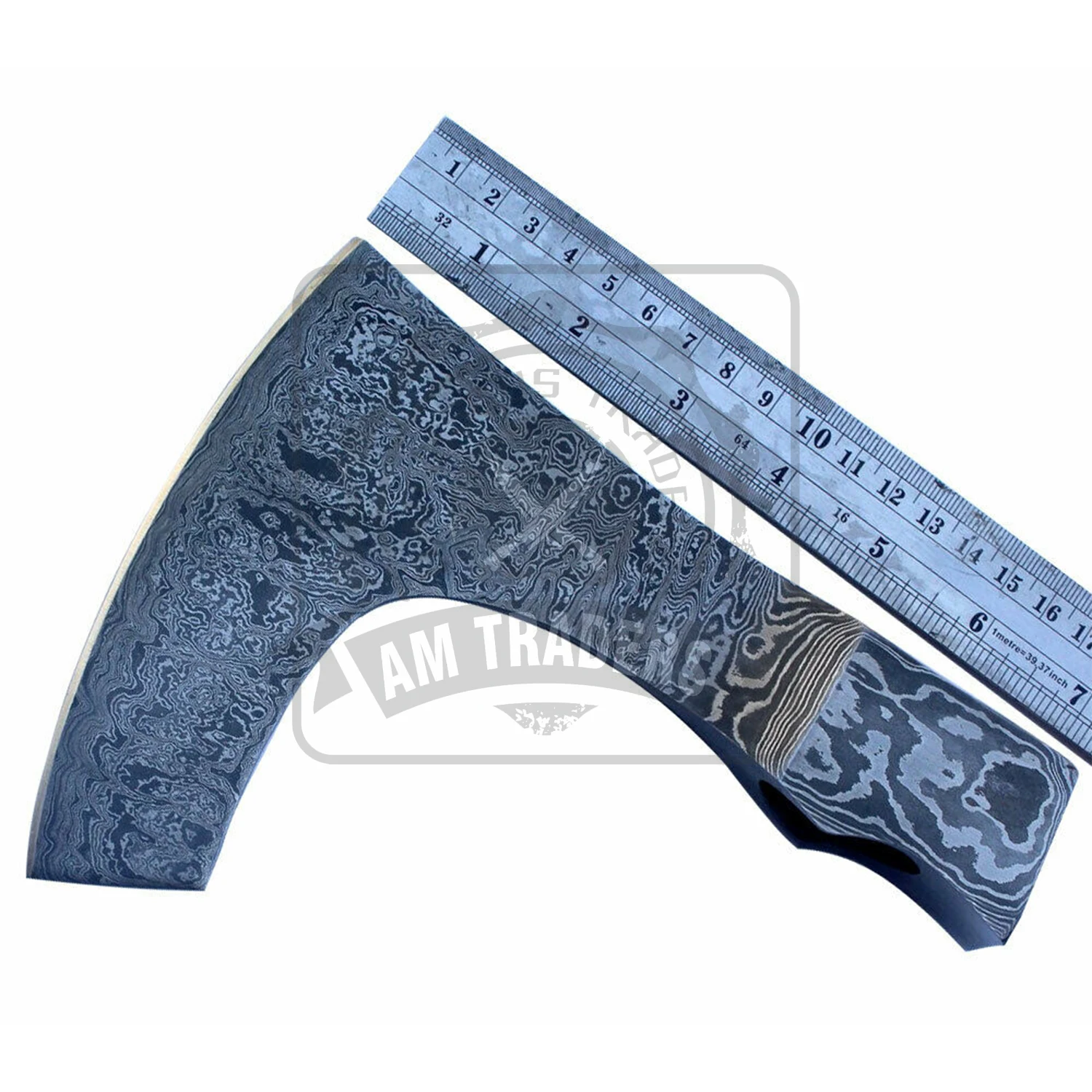 
Damascus Steel Tomahawks Axe Head DT-18-SK1228 