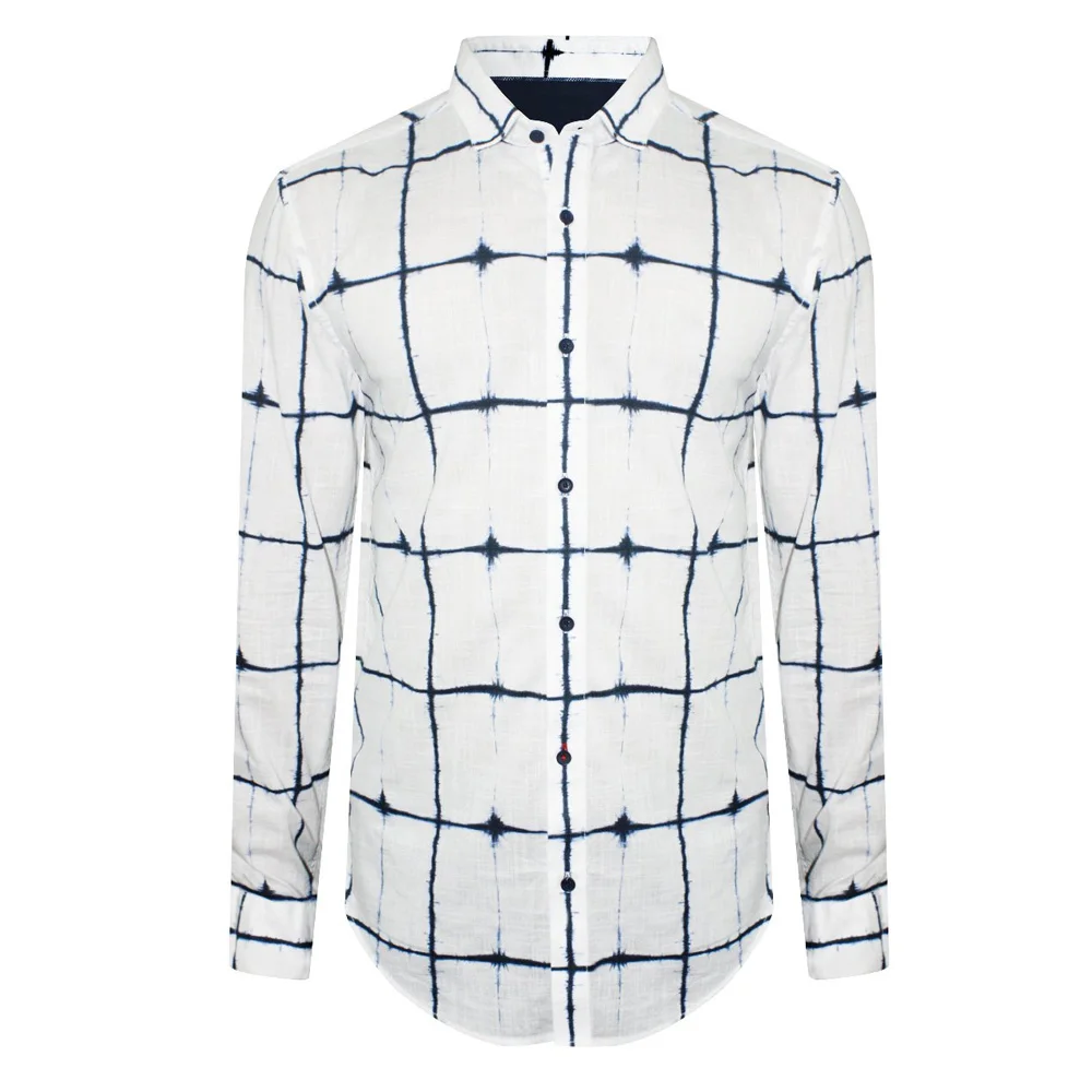 
 Лидер продаж, Прямая поставка с завода, рубашки с воротником и манжетами контрастных цветов/низкая цена, оптовая продажа, мужская повседневная классическая рубашка по низкой цене  