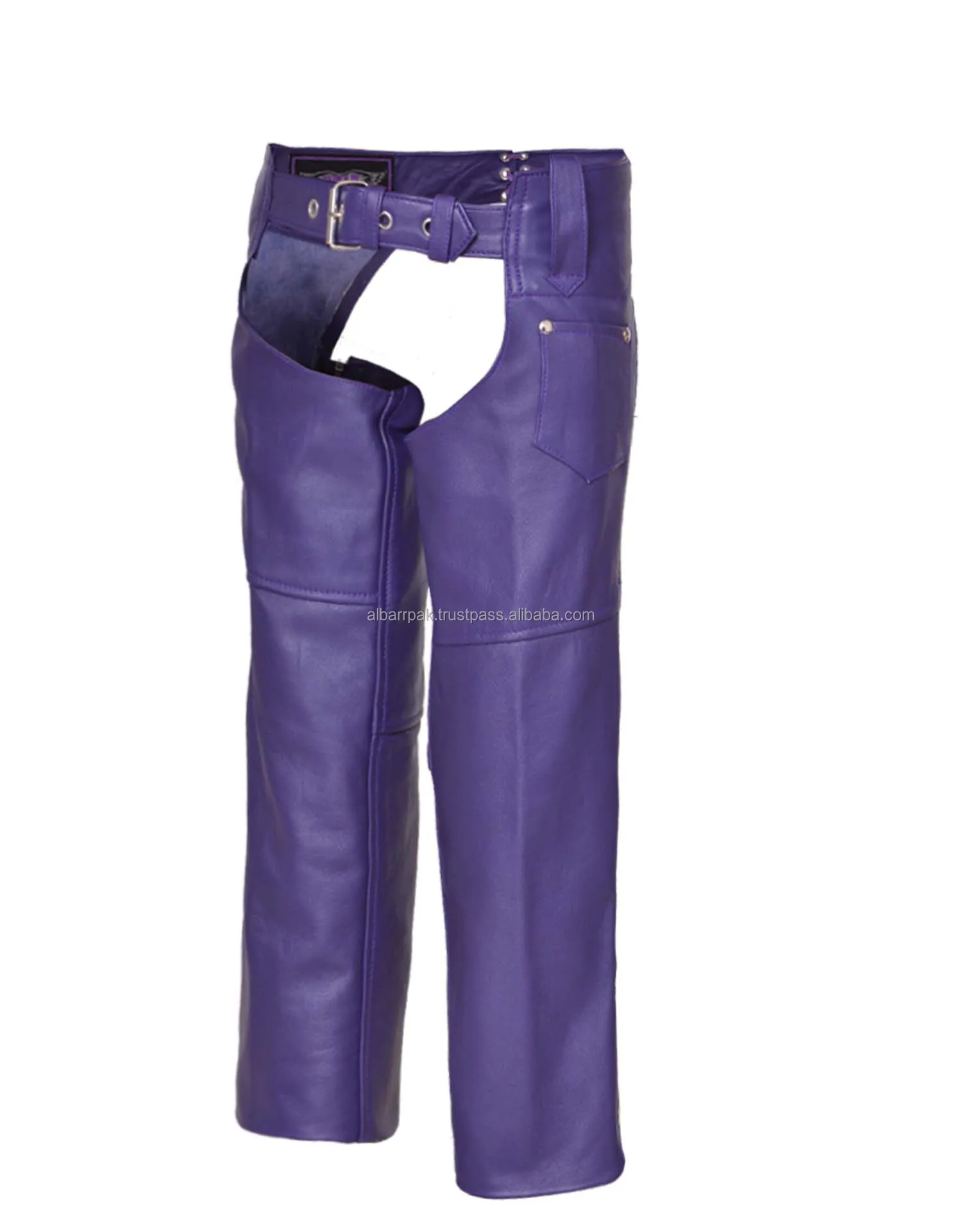 Ladies colorful  and beautiful stylish Leather Chaps new look available in all sizes