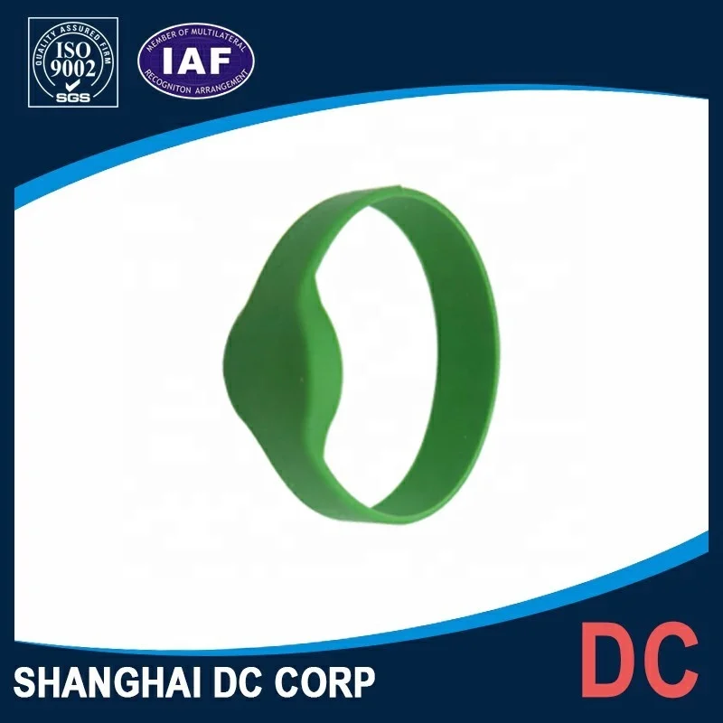 Customized Logo Printing RFID Silicone Wristband