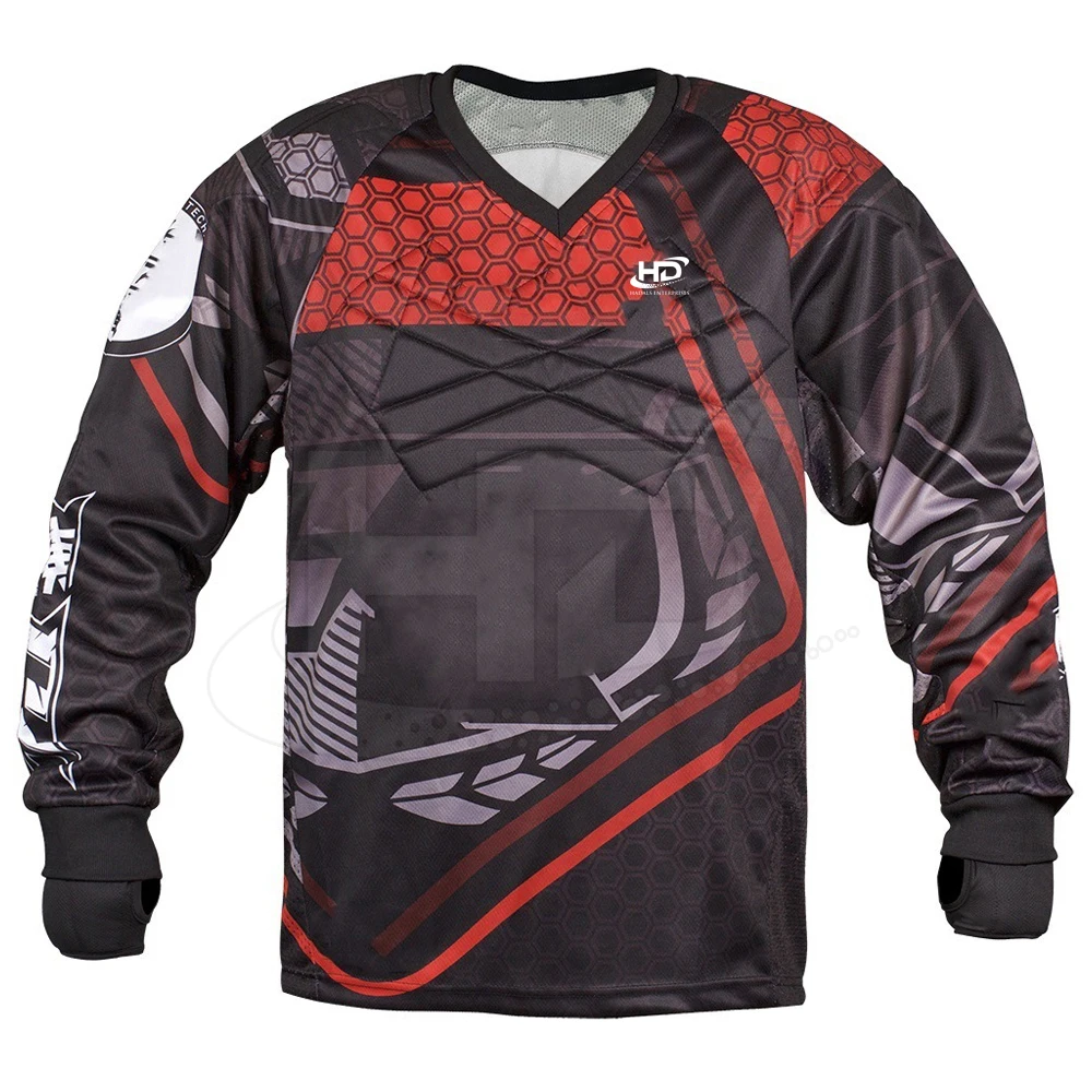 High Quality Comfortable Men Full Sleeve Sublimation Paintball Jersey