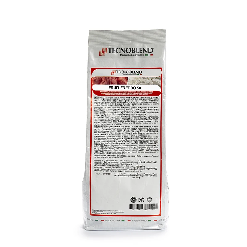Made in Italy POWDER MIX ICE CREAM BASES FRUIT COLD  50 - 1 kg Sachet