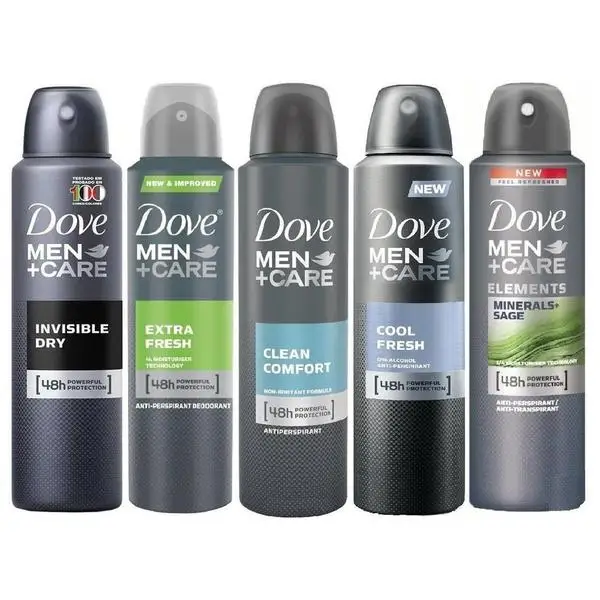 
Dove Men   Care Clean Comfort Deodorant Spray Anti perspirant with care cream  (1600292336938)