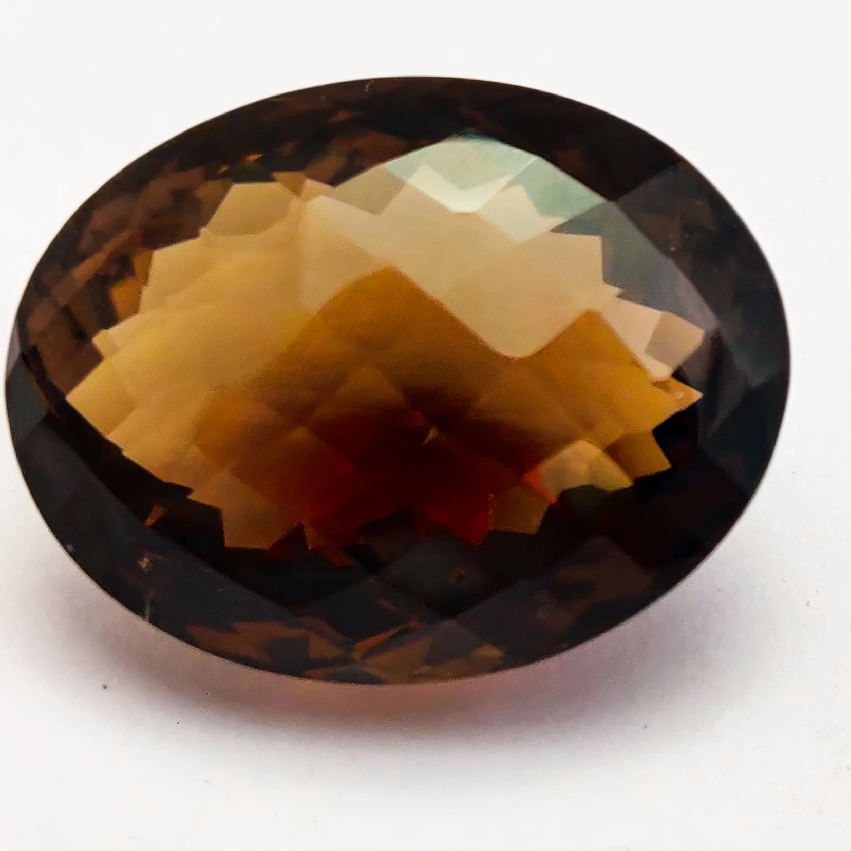 Большой натуральный дымчатый кварц 297 карата коричневый топаз качество AAA незакрепленный кристалл ручной работы для изготовления украшений