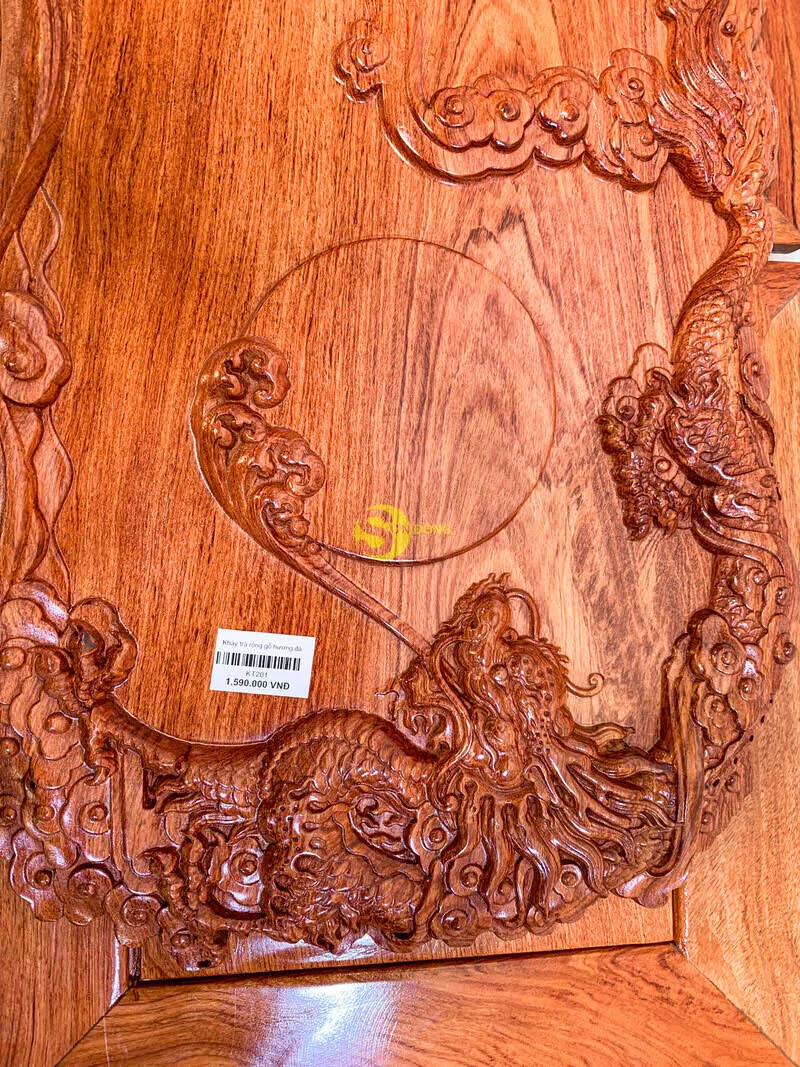 Деревянный чайный поднос Dragon со вкусом