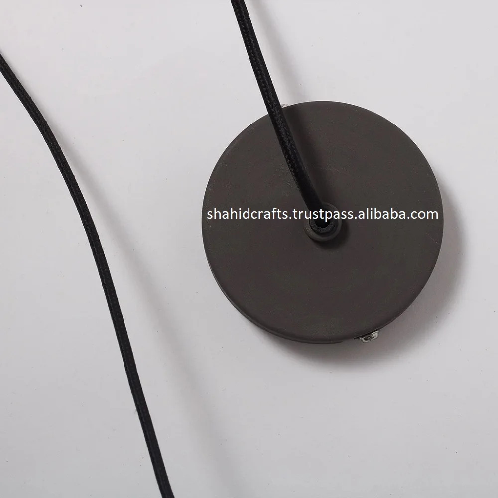 Cage Black Pendant Hanging Lamp. Modern Ceiling Lamp Size: H:36cm W:22cm