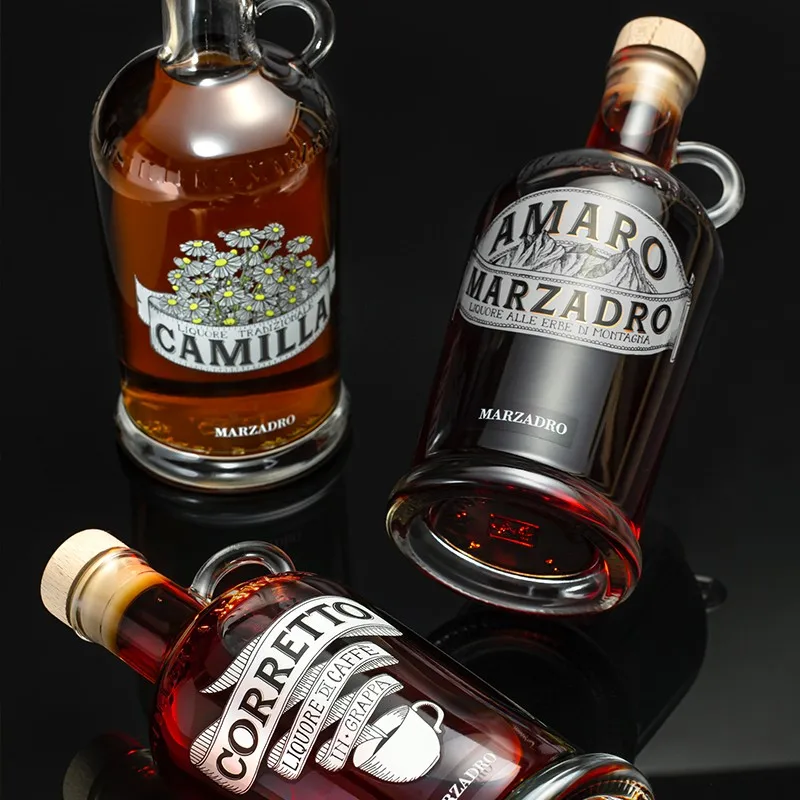 italian  traditional Liqueur  Grappa properties with the aromas of chamomile  light and aromatic digestif
