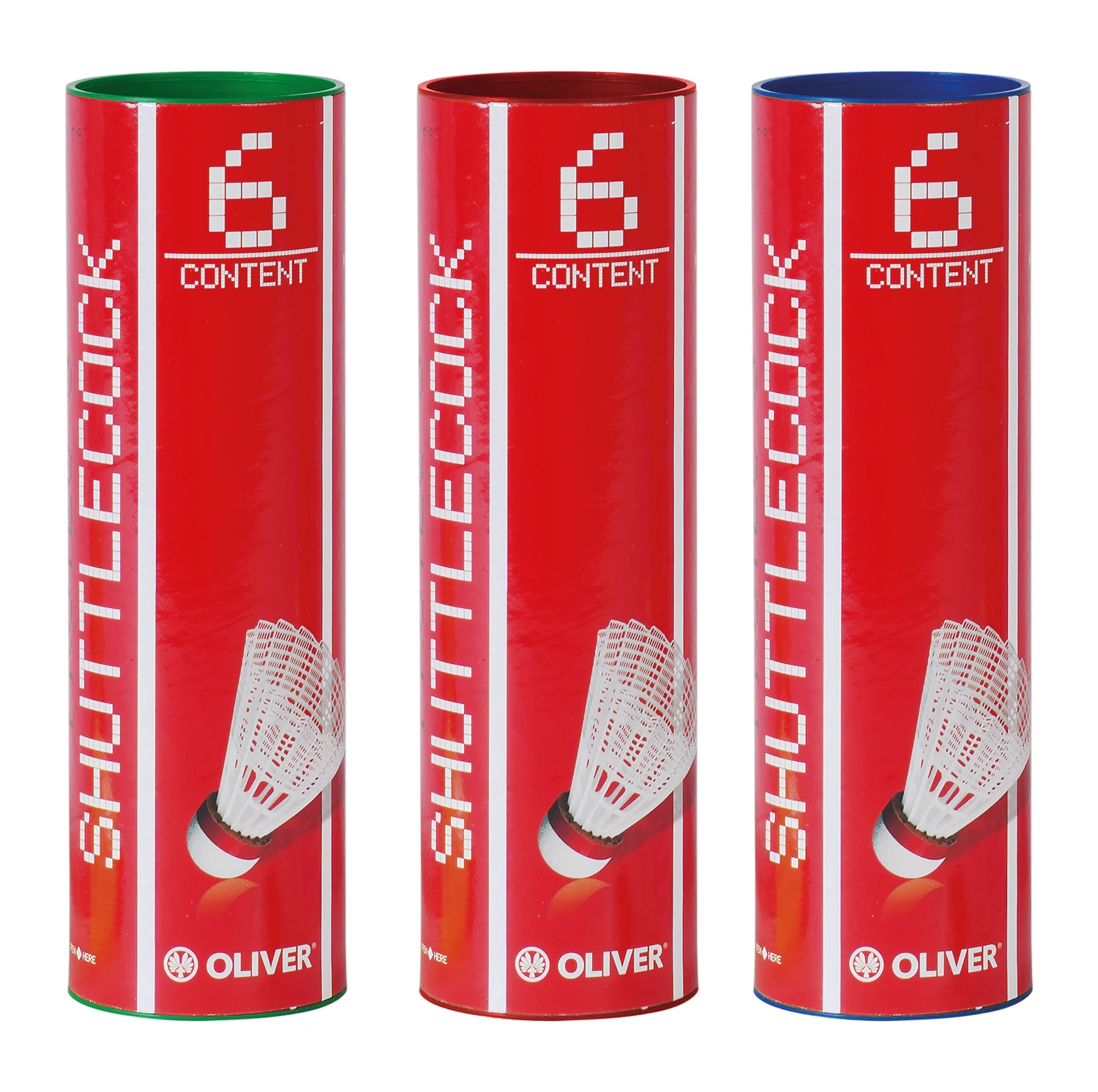 X 2021 best shuttlecock Customize nylon shuttlecocks tube Made in Taiwan speed 76 slow