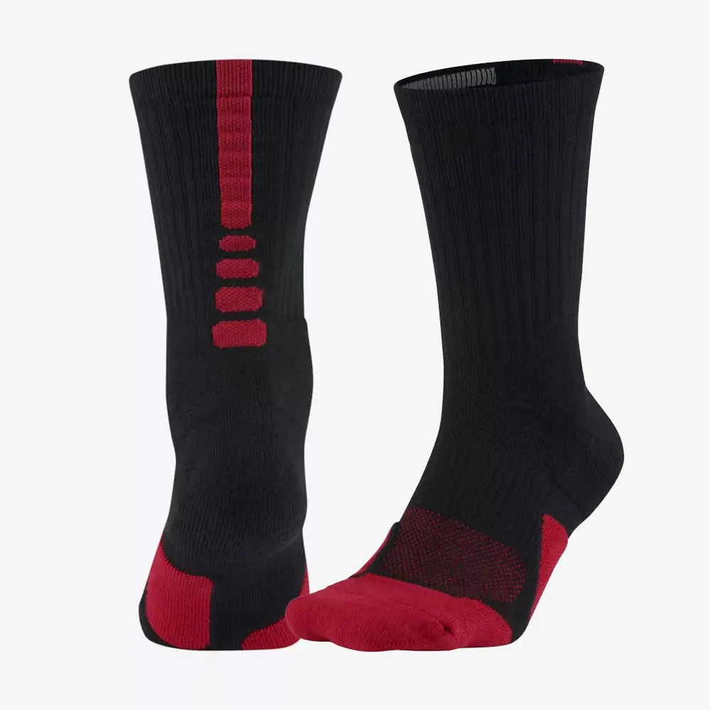 Oem High Quality Gym Custom Logo basketball Socks Thick Compression Cycling Basketball Men Crew Sports Socks