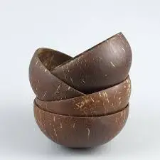 Alibaba ECO Friendly 100% biodegradable tableware Coconut shell bowl kitchen tabletop VEGAN serving bowl Vietnam Supplier