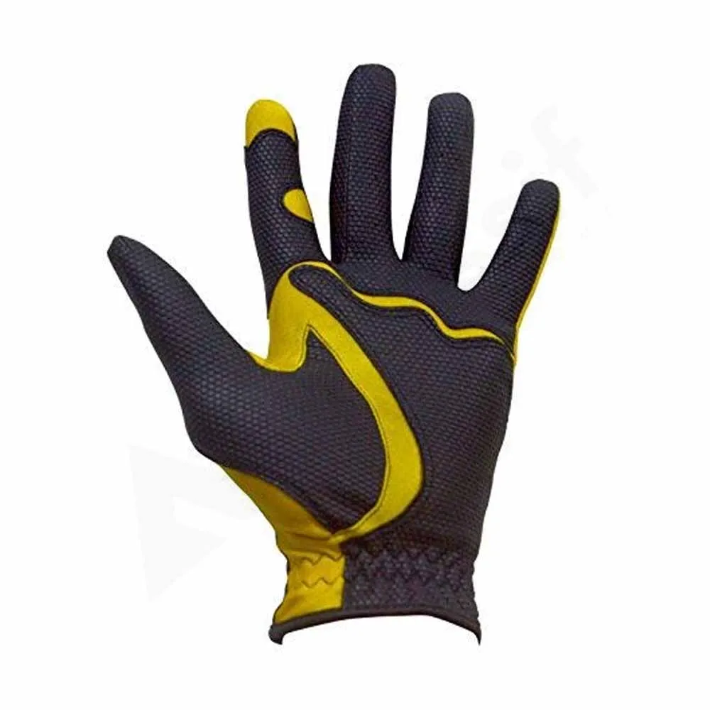 Оптовая продажа пользовательские кожаные перчатки для гольфа с принтом козья кожа Пользовательский логотип 2021