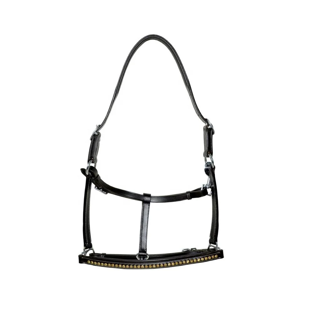 Best Selling Long Lasting Fine-Finish Leather Horse Halter Manufacture in India Wholesale Prices Horse Halter