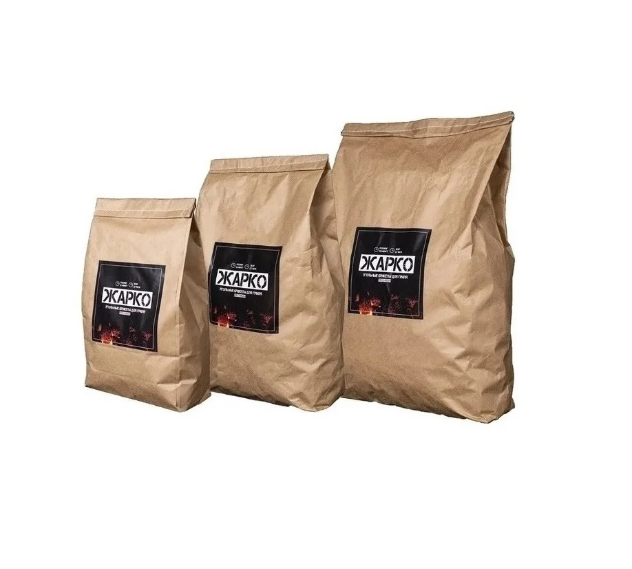 
 Русский натуральный уголь в брикетах  