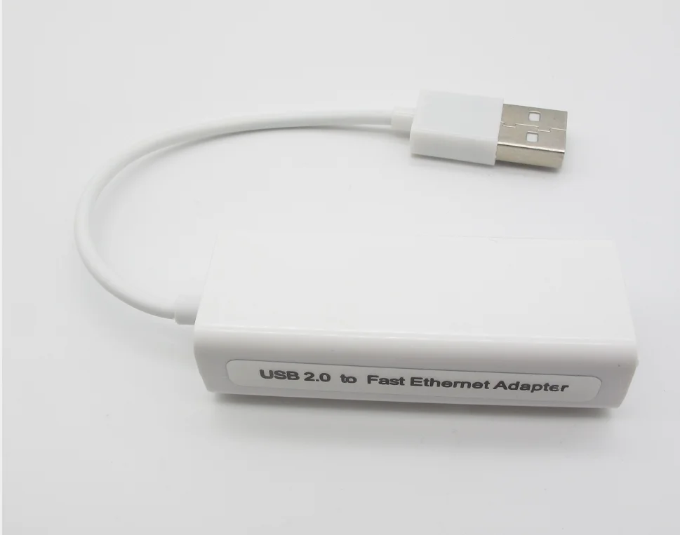 
 Сетевая карта USB 10 м, 100 м, USB 2,0 к RJ45, сетевой адаптер, преобразователь локальной сети, работает с MacOS big sur USB2.0 Ethernet-адаптером  