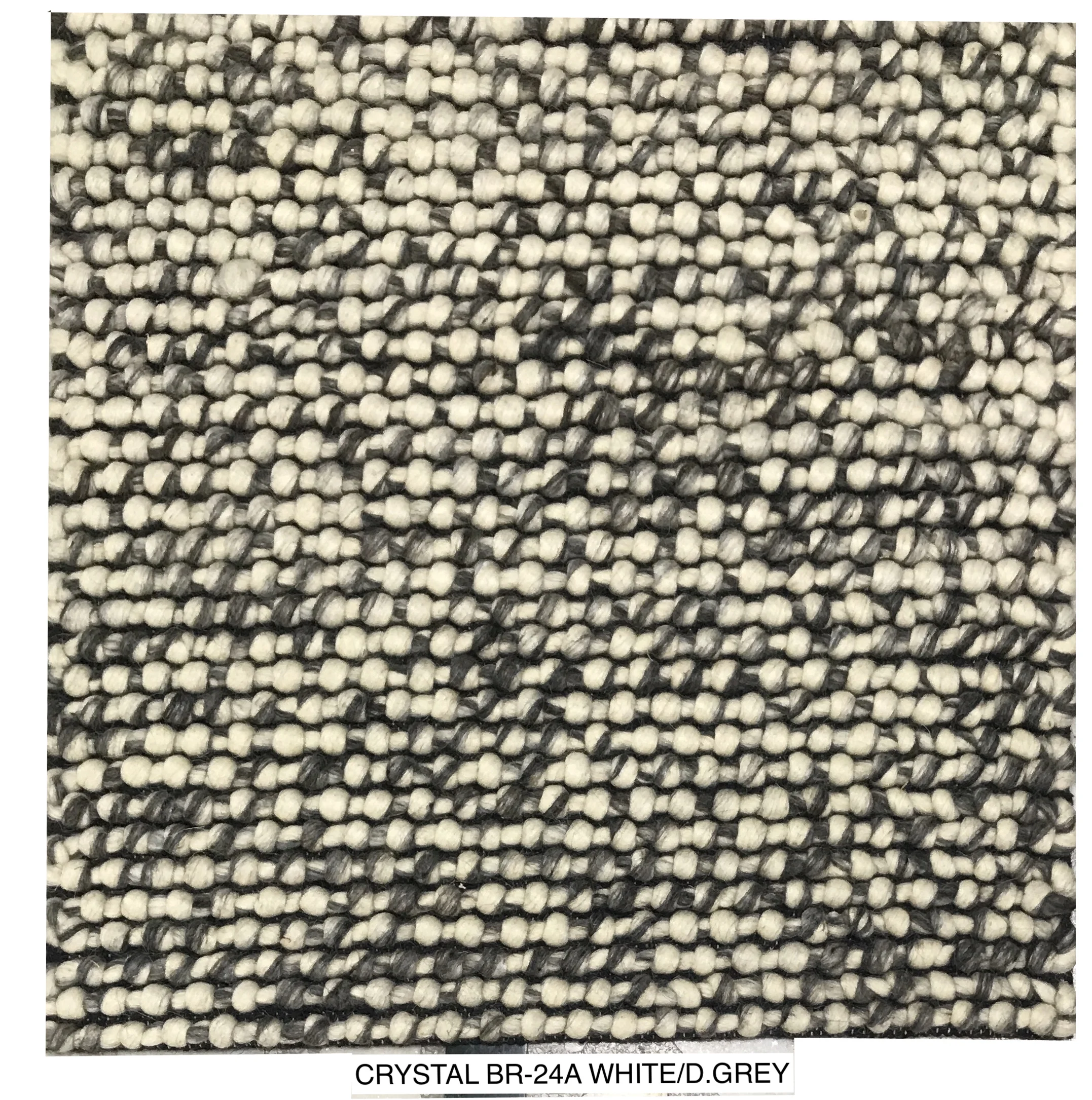 Looped Braided Wool Rug