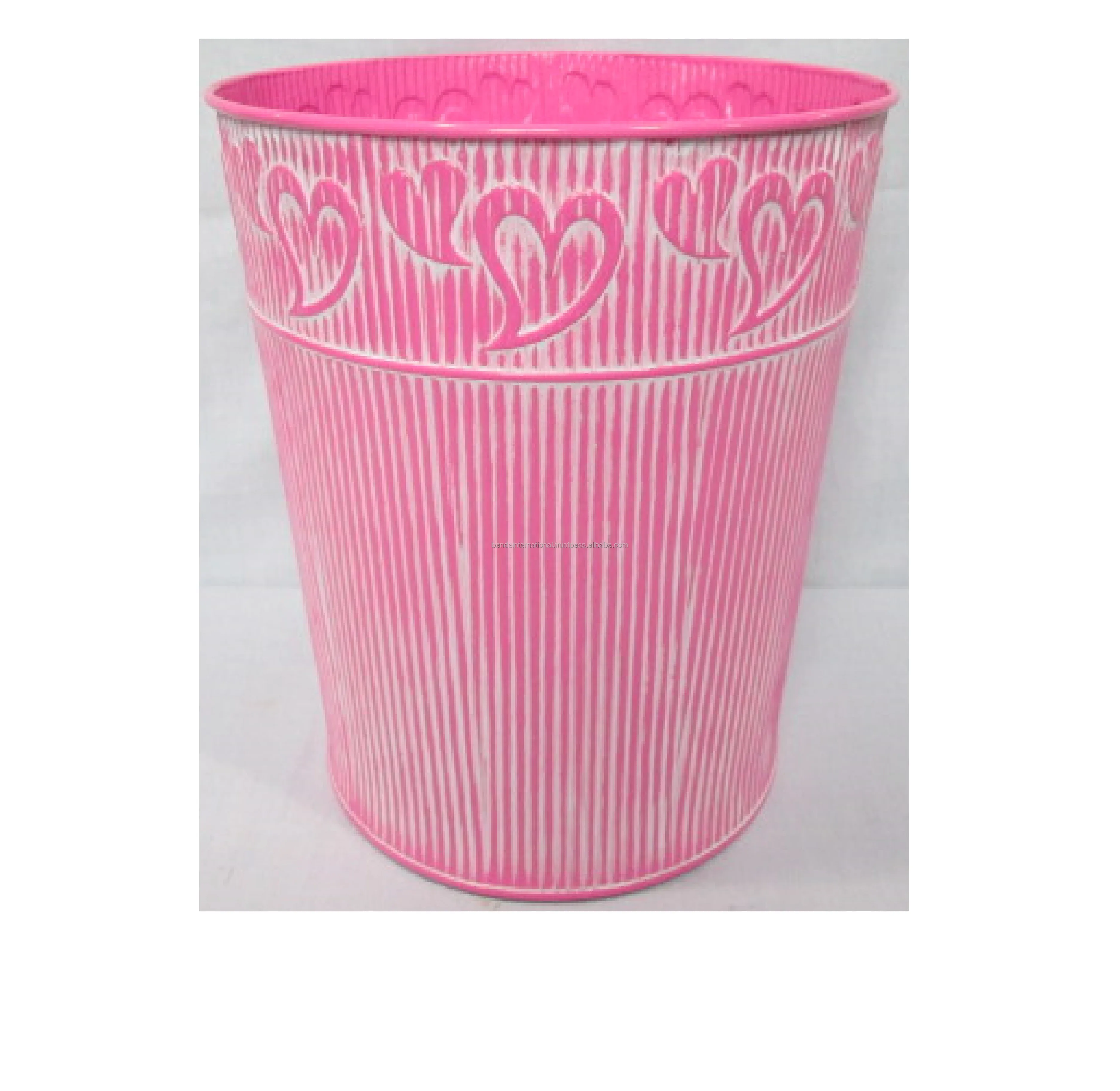 Garden Accessories Tin Flower Planter Wholesale And High Quality Metal Flower Planter & Pots