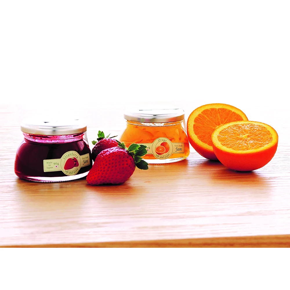 Wholesale cheap storage wide smouth 300ml glass small  jam jars