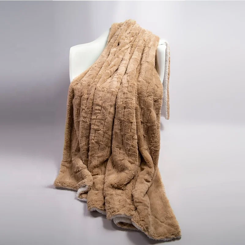 
 Горячая Распродажа, супер мягкое одеяло из искусственного меха кролика  