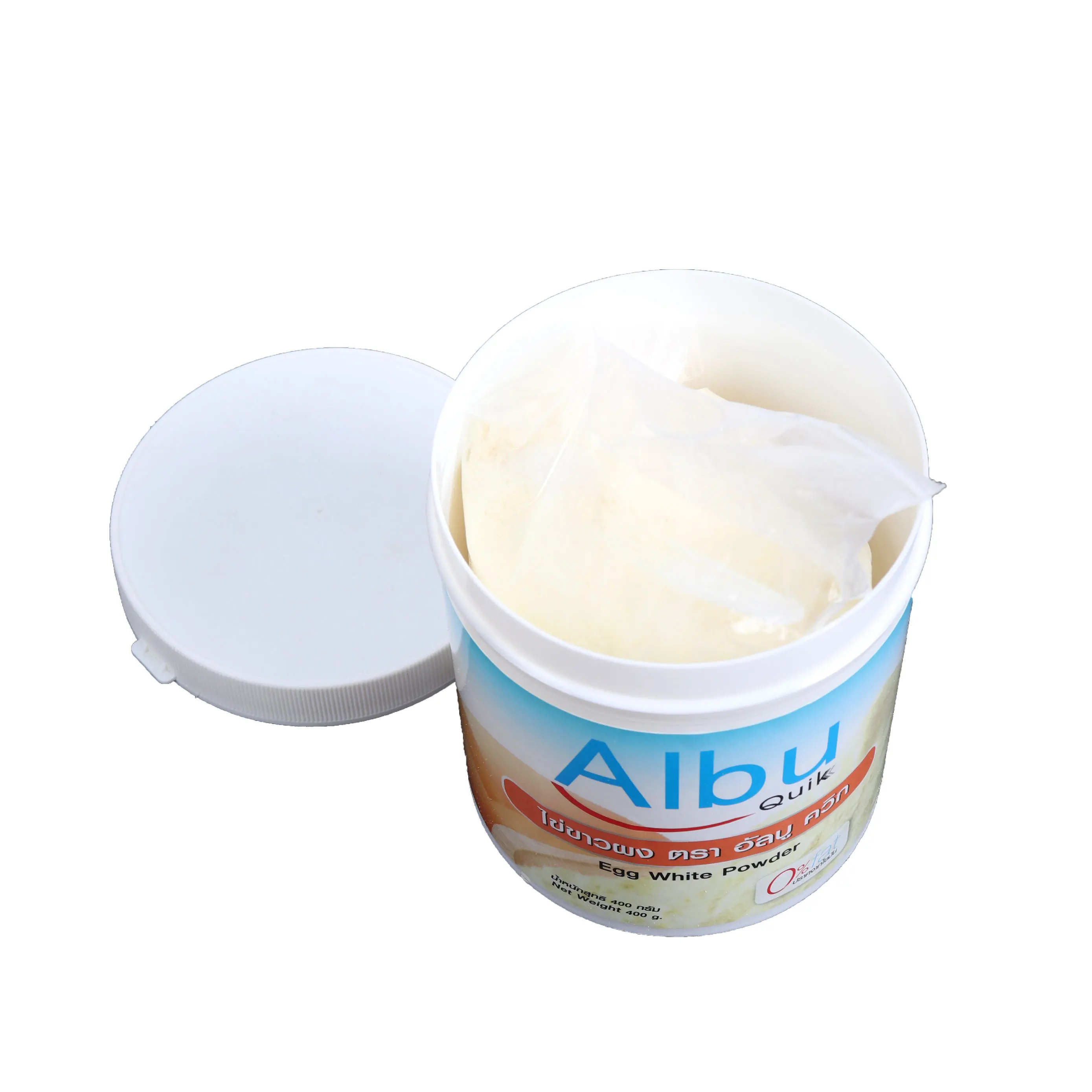 Thailand Supplier Natural Flavor No Fat Chicken Egg White Powder in Bottle Packing