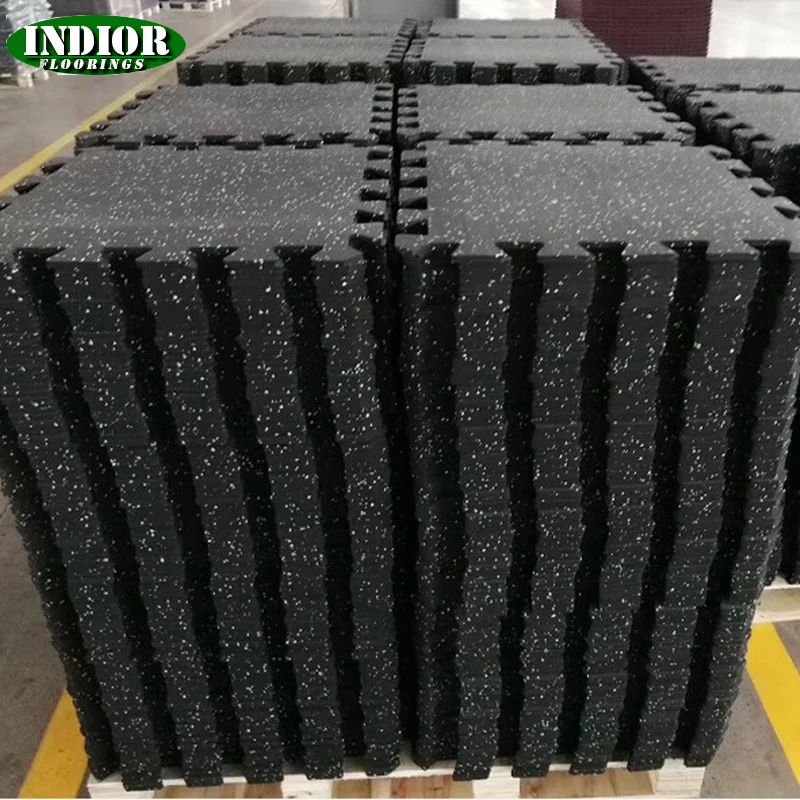 15mm High Density Rubber Floor Universal Airport Rubber Checker Plate Interlock Flooring Tiles Australia
