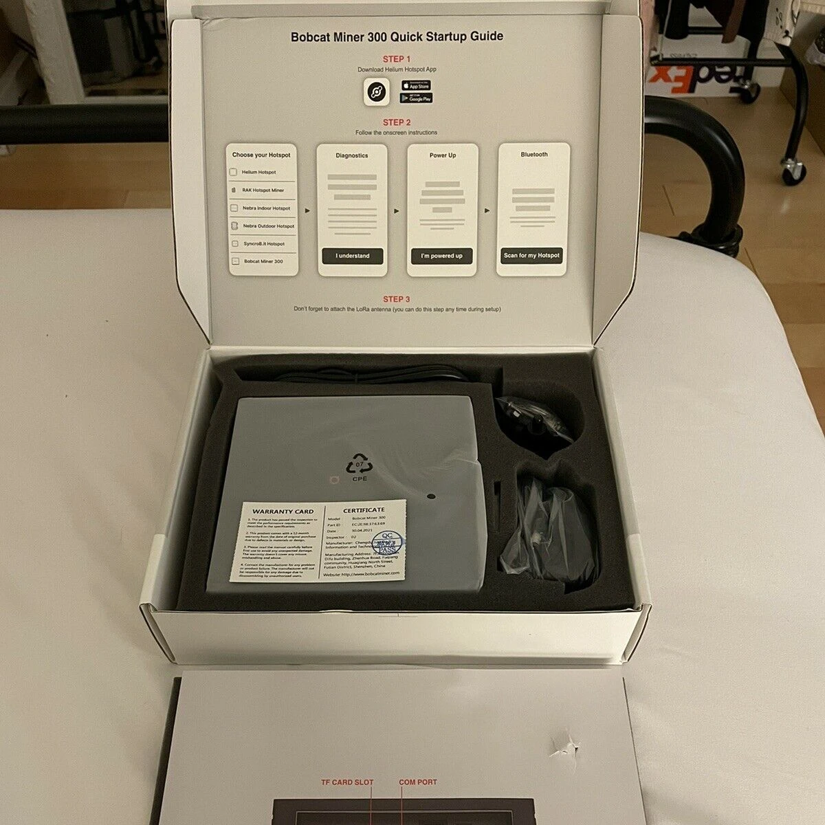 Новинка 100%, оригинальный Bobcat Miner 300 Helium HNT Hotspot