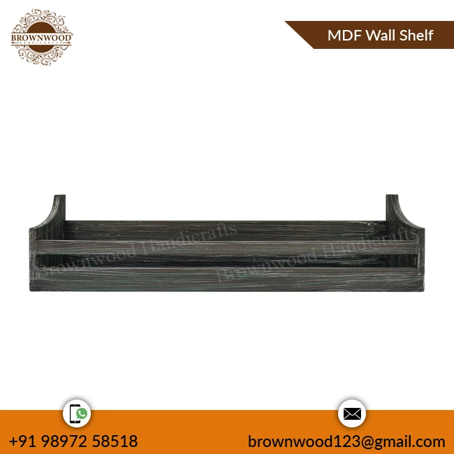 Top selling Excellent Quality MDF Wood Flotting Wall Shelf For Storage High Quality Bedroom Storage Decorative Wall Shelf